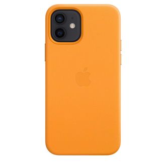 Чехол Leather Case with MagSafe 12 /12 Pro ( 6.1) California Poppy - фото 2
