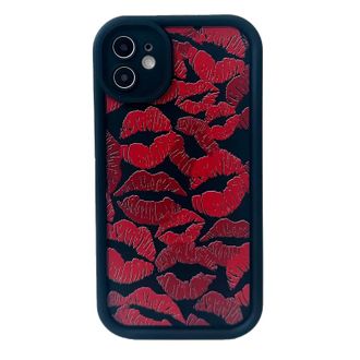 Чохол Lips Case для iPhone 12 Black - фото 1