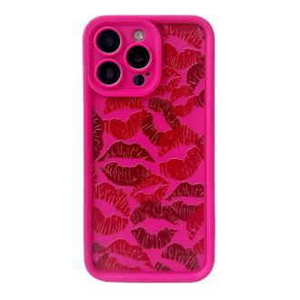 Чохол Lips Case для iPhone 14 Pro Electrik Pink - фото 1