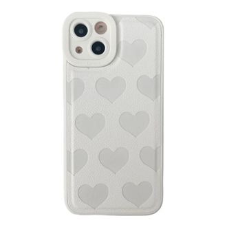 Чохол Silicone Love Case для iPhone 13 White - фото 1 Чохол Silicone Love Case для iPhone 13 White - фото 1