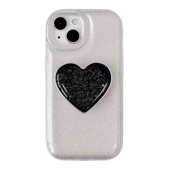 Чехол Love Crystal Case для iPhone 13 Black - фото 1 Чехол Love Crystal Case для iPhone 13 Black - фото 1