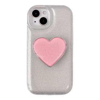 Чохол Love Crystal Case для iPhone 13 Pink - фото 1 Чохол Love Crystal Case для iPhone 13 Pink - фото 1