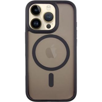 Чохол TPU+PC Metal Buttons with MagSafe Apple iPhone 16 Pro Max (6.9") Black - фото 1 Чохол TPU+PC Metal Buttons with MagSafe Apple iPhone 16 Pro Max (6.9") Black - фото 1