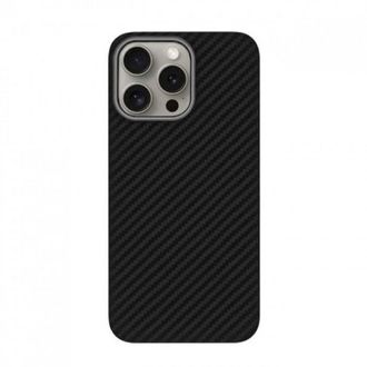 Чехол Monblan для iPhone 16 Pro Max Kevlar Magnetic Series (Black-Grey) - фото 1 Чехол Monblan для iPhone 16 Pro Max Kevlar Magnetic Series (Black-Grey) - фото 1