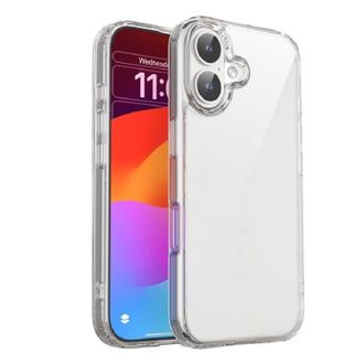 Чехол Mutural Xingyao series TPU + PC Case for iPhone 16 Plus Transparent - фото 1