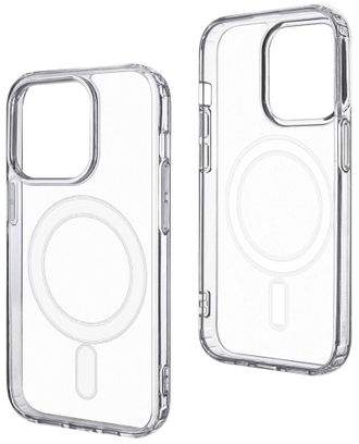 Чохол Mutural Jingtou series Magsafe TPU + PC Case for iPhone 15 Plus Transparent - фото 1 Чохол Mutural Jingtou series Magsafe TPU + PC Case for iPhone 15 Plus Transparent - фото 1