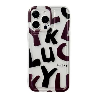 Чехол Transparent Shockproof Case для iPhone 13 PRO MAX Lucky - фото 1