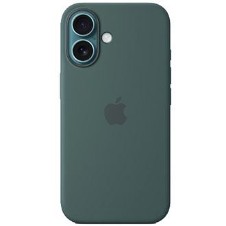 Чехол Silicone Case with MagSafe iPhone 16 Lake Green - фото 1