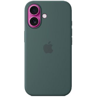 Чехол Silicone Case with MagSafe iPhone 16 Lake Green - фото 3