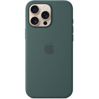 Чехол Silicone Case with MagSafe iPhone 16 Pro Lake Green - фото 2