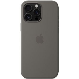 Чехол Silicone Case with MagSafe iPhone 16 Pro Max Stone Gray - фото 2