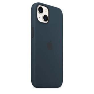 Чехол silicone Case with MagSafe iphone 13 Abyss Blue - фото 2