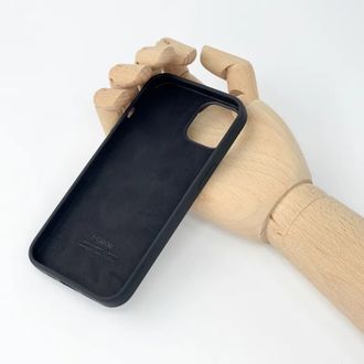 Чехол Silicone Case Open Camera iPhone 15, #45, Army Green - фото 2