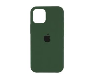 Чехол Silicone Case Open Camera iPhone 15 Pro, #45, Army Green - фото 1