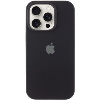Чохол Silicone Case Open Camera iPhone 14 Pro, #18, Black - фото 1