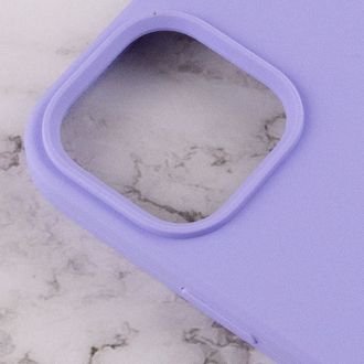 Чехол Silicone Case Open Camera iPhone 15 Pro Max, #39 Dasheen - фото 3