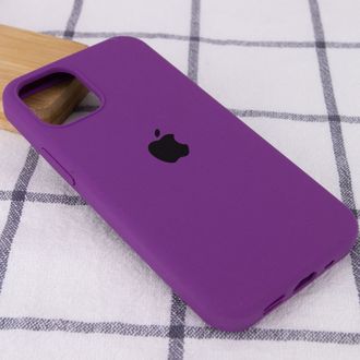 Чохол Silicone Case Open Camera iPhone 13, #43, Grape - фото 2