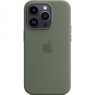 Чохол Silicone Case Open Camera iPhone 14 Pro, #35, Olive - фото 1