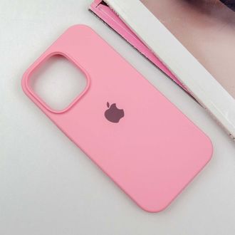Чохол Silicone Case Open Camera iPhone 15 Pro Max, #12, Pink - фото 2
