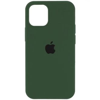 Чохол Silicone Case Open Camera iPhone 13 Pro Max, #45, Army Green - фото 1