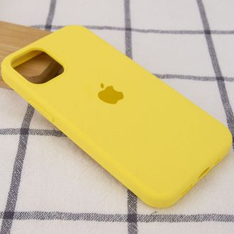 Чехол Silicone Case Open Camera iPhone 14 Pro, #04, Yellow - фото 2