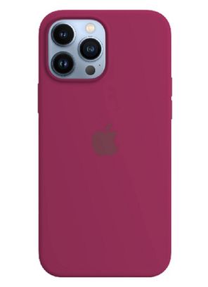 Чехол Silicone Case Open Camera iPhone 15 Pro, #59, Pomegranate - фото 1