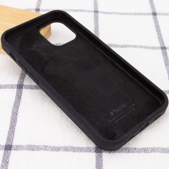 Чохол Silicone Case Open Camera iPhone 12/12 Pro, #18, Black - фото 3