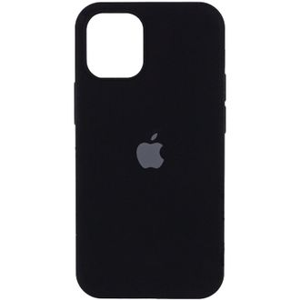 Чохол Silicone Case Open Camera iPhone 12 Pro Max, #18, Black - фото 1