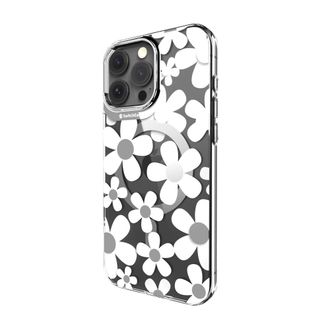 Чохол-накладка Switcheasy Fleur M 3D Patterned Shockproof Case for iPhone 16 Pro Max White (SPH67P269WH24) - фото 2