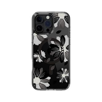 Чохол-накладка Switcheasy Style M Pattern Shockproof Case Black Flower for iPhone 16 Pro Max (SPH67P275BF24) - фото 1 Чохол-накладка Switcheasy Style M Pattern Shockproof Case Black Flower for iPhone 16 Pro Max (SPH67P275BF24) - фото 1