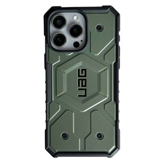 Чехол UAG with MagSafe (iPhone 14 Pro, Khaki-Green) - фото 1