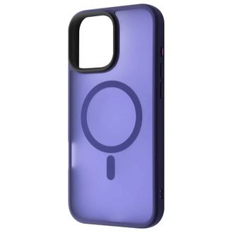 Чохол WAVE Matte Insane Case with Magnetic Ring iPhone 16 Pro Max midnight blue - фото 1