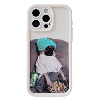 Чохол Wilkins Case для iPhone 13 PRO Pug Biege - фото 1
