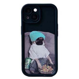 Чохол Wilkins Case для iPhone 13 Pug Black - фото 1
