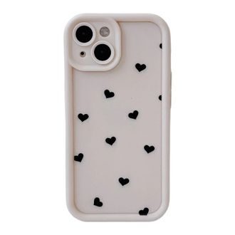 Чехол Wilkins Case для iPhone 15 Tiny Hearts Biege - фото 1