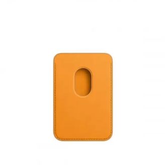 Чехол Apple Iphone Leather Wallet with MagSafe (California Poppy) - фото 2 Чехол Apple Iphone Leather Wallet with MagSafe (California Poppy) - фото 2