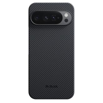 Чехол Pitaka Ultra-Slim Case Classic Twill 600D Black/Grey for Google Pixel 10 Pro XL (GPB2503) - фото 1
