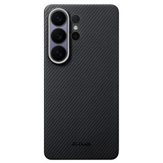 Чохол Pitaka Edge Ultra-Slim Case Classic Twill 600D Black/Grey for Samsung Galaxy S26 Ultra (KS2601U) - фото 1