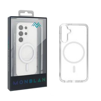 Чохол Monblan для Samsung S25 [MMCS25] Magnetic Crystal Series (Transparent) - фото 1