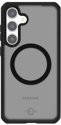 Чохол for Samsung Skin Metal Case for Samsung S24 Plus with MagSafe (black) - фото 1