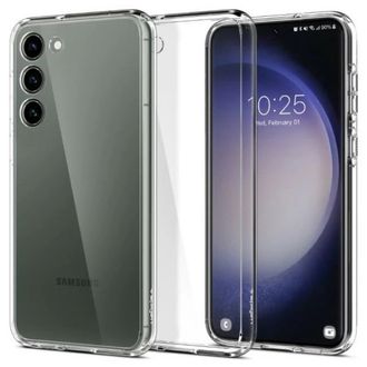 Чохол Spigen Galaxy S23 + Ultra Hybrid Crystal (ACS05668) - фото 1 Чохол Spigen Galaxy S23 + Ultra Hybrid Crystal (ACS05668) - фото 1