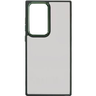 Чохол TPU+PC North Guard для Samsung Galaxy S22 Ultra (Dark Green) - фото 1