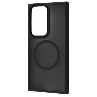 Чохол WAVE Matte Insane Case with Magnetic Ring Samsung Galaxy S24 Ultra - black - фото 1