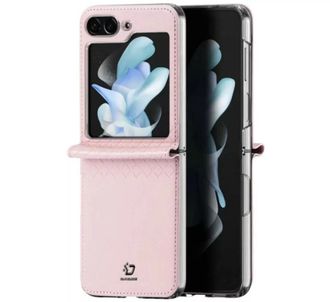 Чехол для смартфона DUX DUCIS Bril for Samsung Flip 5 Pink - фото 1