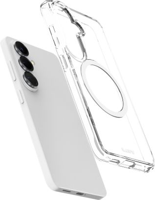 Чохол LAUT HUEX CRYSTAL case for Samsung Galaxy S26 Clear (L_S26S_HXC_UC) - фото 3