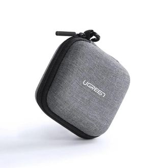 Кейс для навушників UGREEN LP128 Earphone Carrying Case Bag (Fabric) Gray (70577) - фото 2 Кейс для навушників UGREEN LP128 Earphone Carrying Case Bag (Fabric) Gray (70577) - фото 2