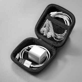 Кейс для навушників UGREEN LP128 Earphone Carrying Case Bag (Fabric) Gray (70577) - фото 3 Кейс для навушників UGREEN LP128 Earphone Carrying Case Bag (Fabric) Gray (70577) - фото 3