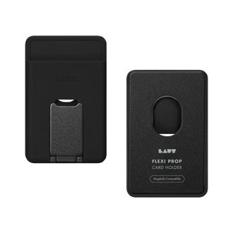 Тримач-гаманець LAUT FLEXI PROP for iPhone with MagSafe Black (L_MS_FP_BK) - фото 1