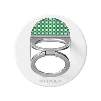 Магнитное кольцо-подставка для телефона Pitaka MagEZ Grip 3 Forest Green (MGF2405) - фото 1 Магнитное кольцо-подставка для телефона Pitaka MagEZ Grip 3 Forest Green (MGF2405) - фото 1