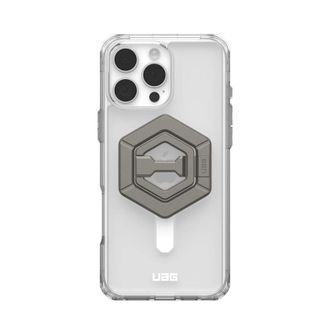 Чохол+магнітне кільце-тримач UAG для Apple iPhone 16 Pro Max, Plyo MagSafe, Ice White/Titanium Stand (1144811BV01) - фото 1 Чохол+магнітне кільце-тримач UAG для Apple iPhone 16 Pro Max, Plyo MagSafe, Ice White/Titanium Stand (1144811BV01) - фото 1